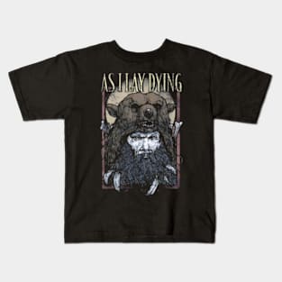 AS I LAY DYING MERCH VTG Kids T-Shirt